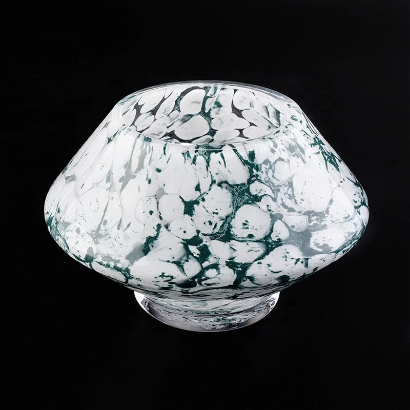 Luxury embossed glass votive candle holder home decor in bulk