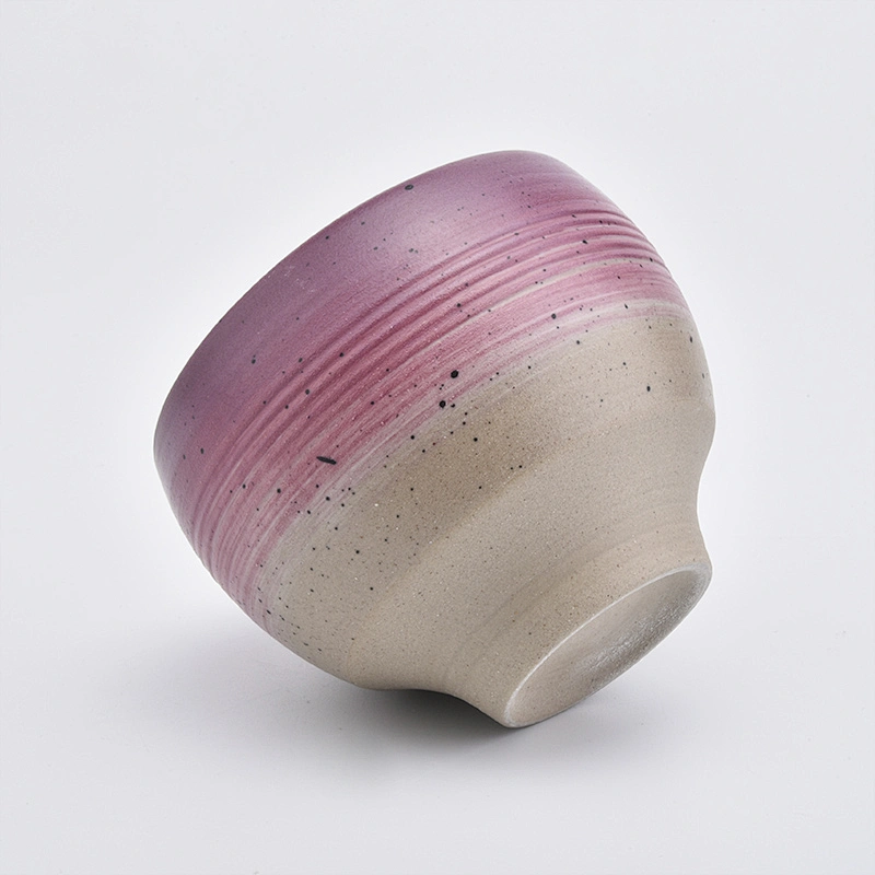 Indoor decorative tealight candle stick ceramic candle holder for home decor