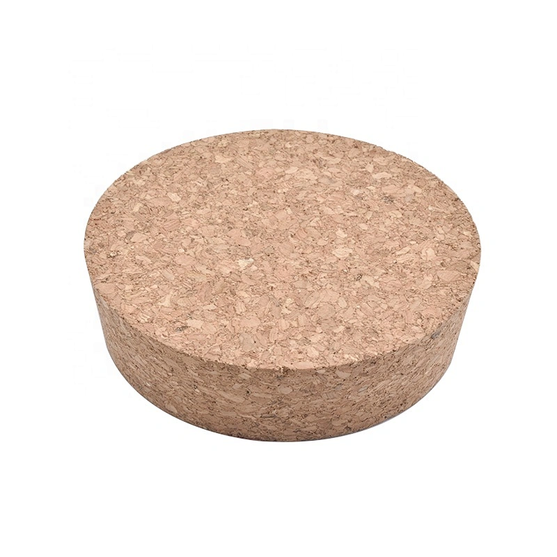 Custom cork wooden lids for candle jar wholesale