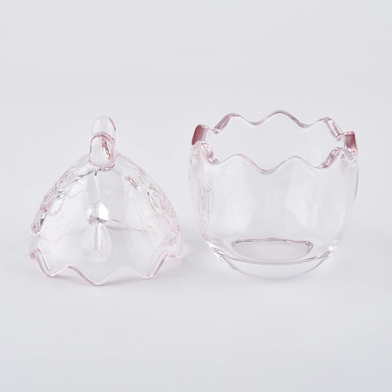 crystal glass candle holder centerpieces for weddings glass jar wholesales