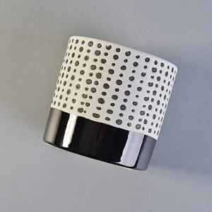white ceramic candle vessel bulk ceramic candle holders