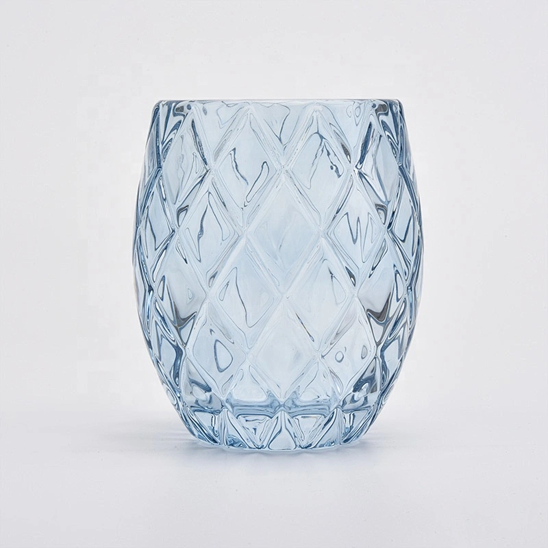 Clear crystal votive candle cup glass candle bottles home decoration