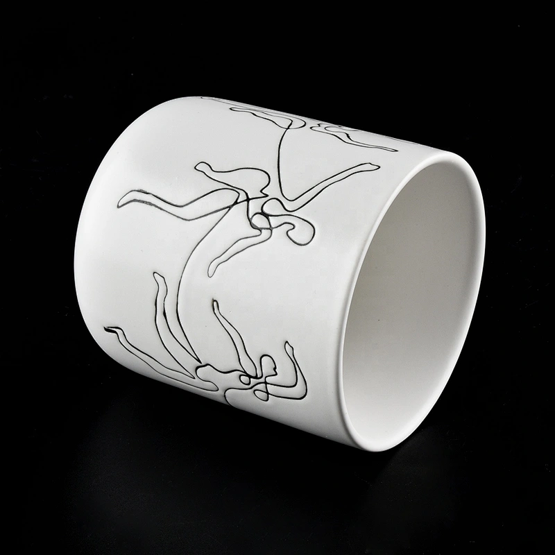 unique ceramic candle vessels manufacturer