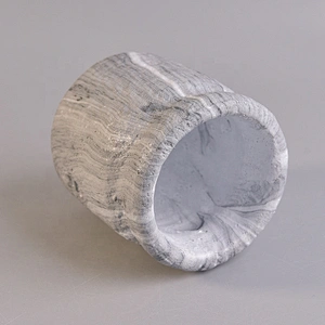 Round cement candle holder custom wholesales