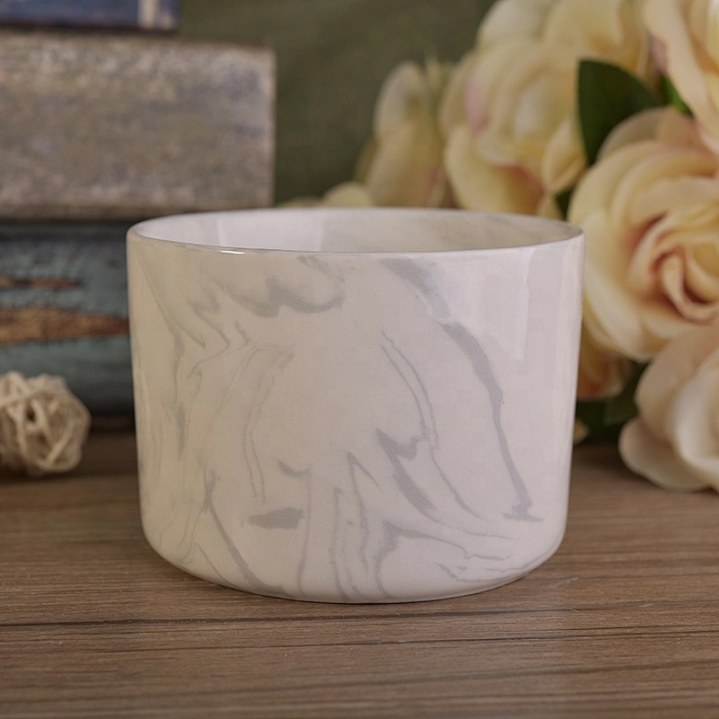 Frosted ceramic candlestick candle vessel wholesales