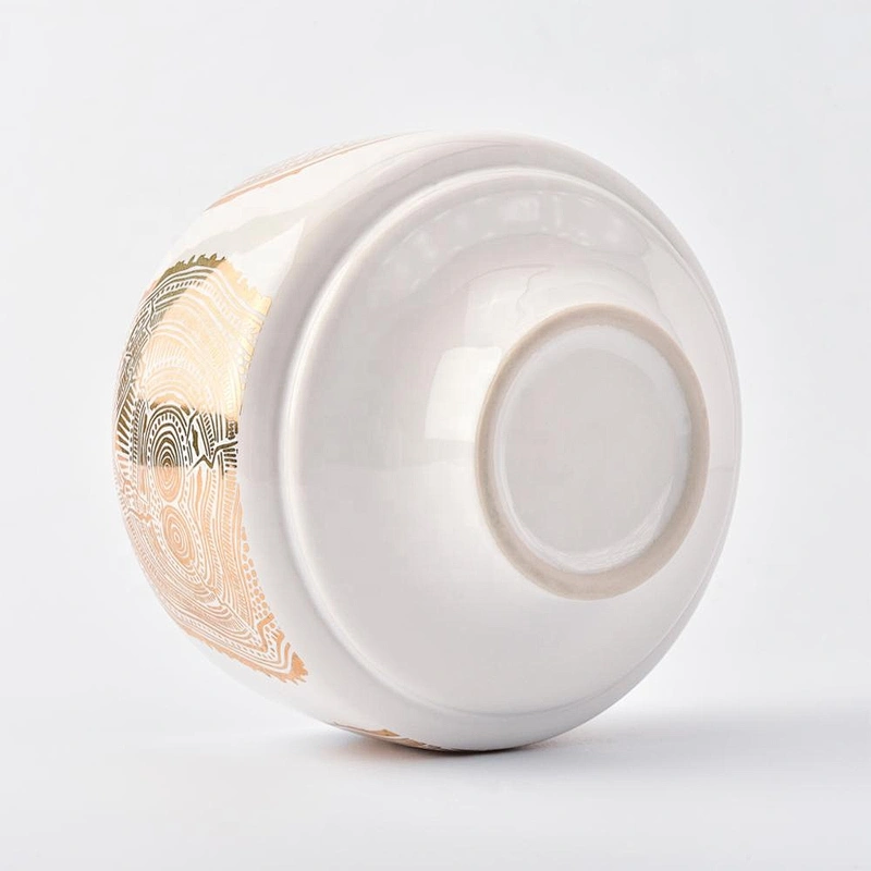Vintage bling personalised ceramic tea light candle jar