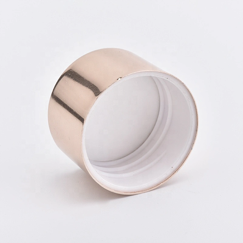 Supplier Customized gold round metal cap for diffuser bottle