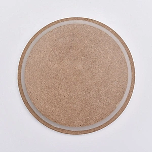 Custom wooden lids for candle jars supplier