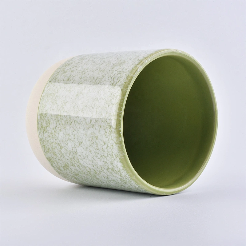 Wholesales Sunny design cylinder matte votive ceramic candle jars
