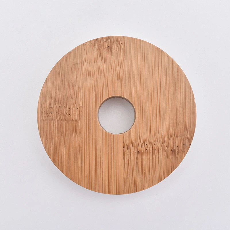 bamboo lid for candle jar wholesales