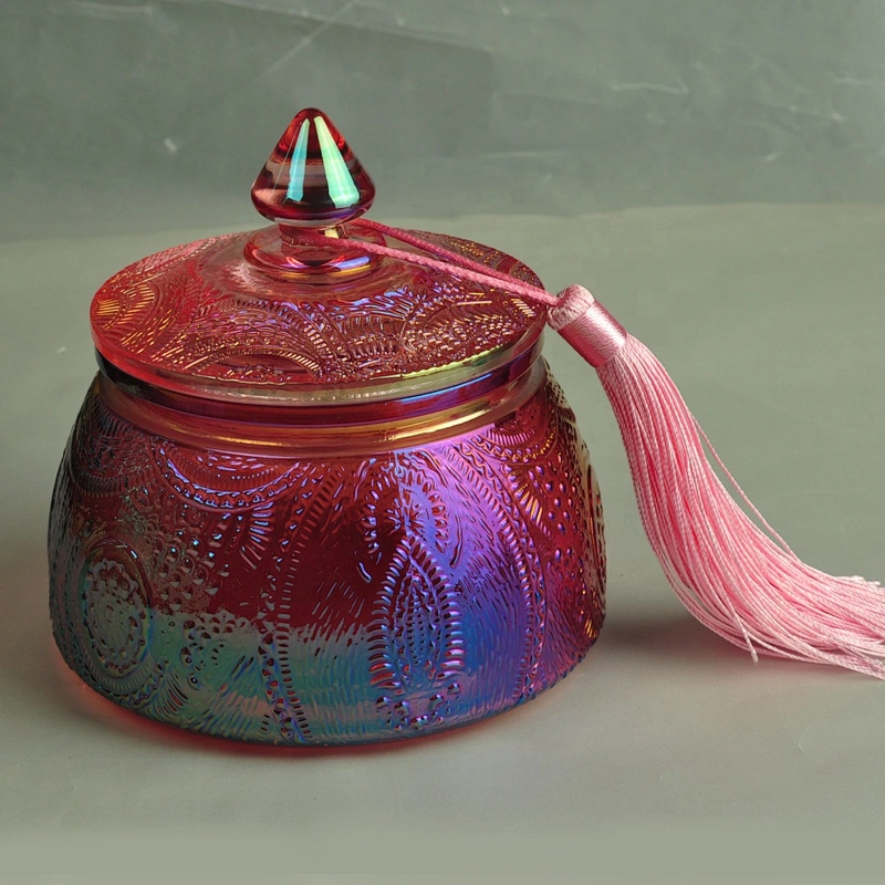 20oz Luxury home decor Glass aroma candle jar for wedding table