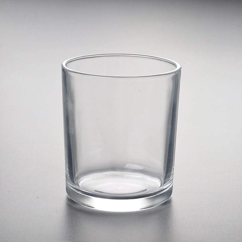 12 OZ glass candle jar, cylinder glass candle container