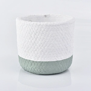 Cylinder concrete candle holders custom home decor