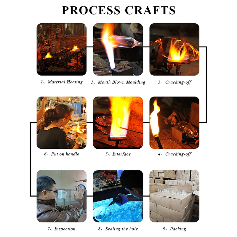 New Arrival GEO Cutting Glass Candle Jar With Lids