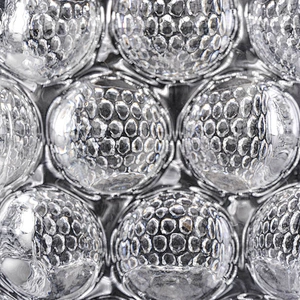 Clear customized votive candle vessel glass candle holder home decoration