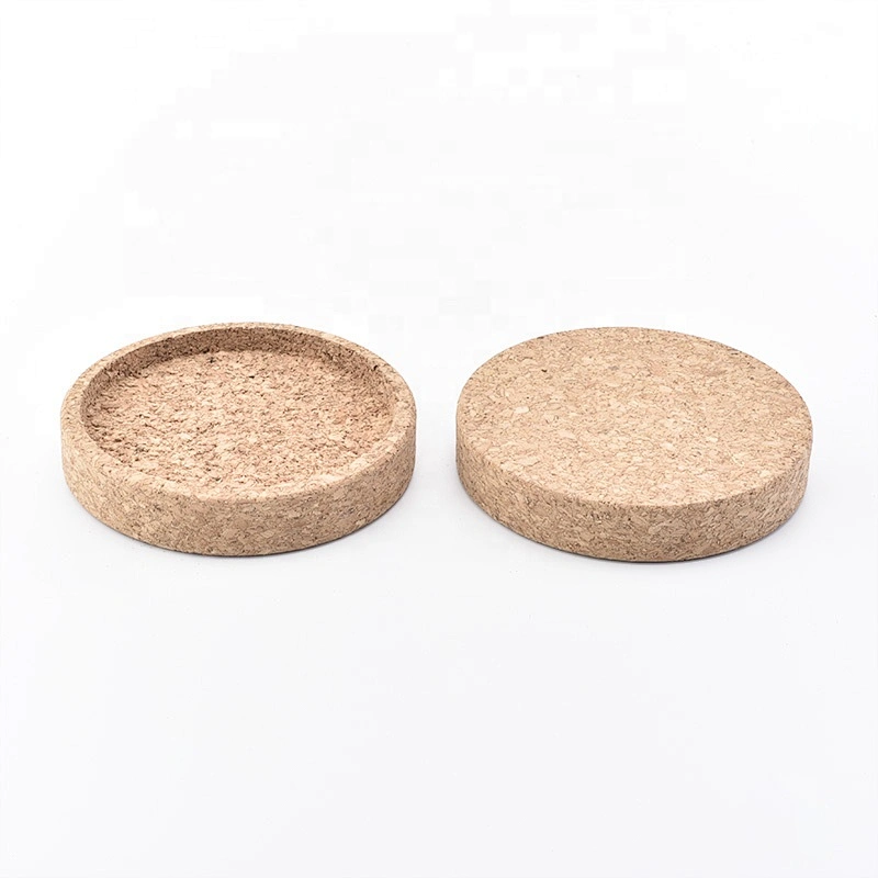 Custom round wood cover for cup bottle wholesale