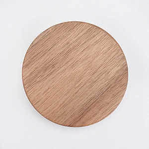 sandal wood lid for glass candle vessels candle accessory wholesales