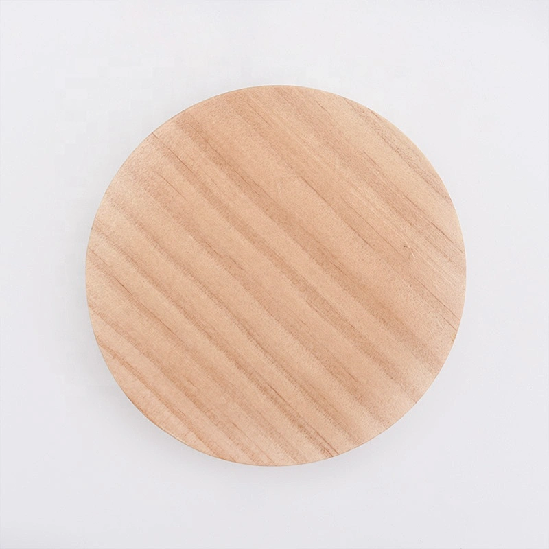 Custom wooden lid for candle holder wholesales