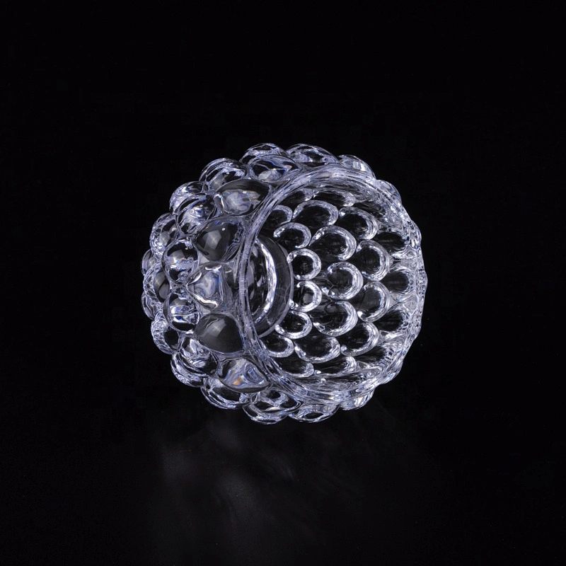 Home decoration tealight luxury crystal glass candle jars