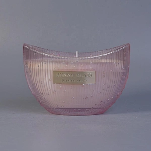 Sunny design luxury custom scented Glass Candle holder