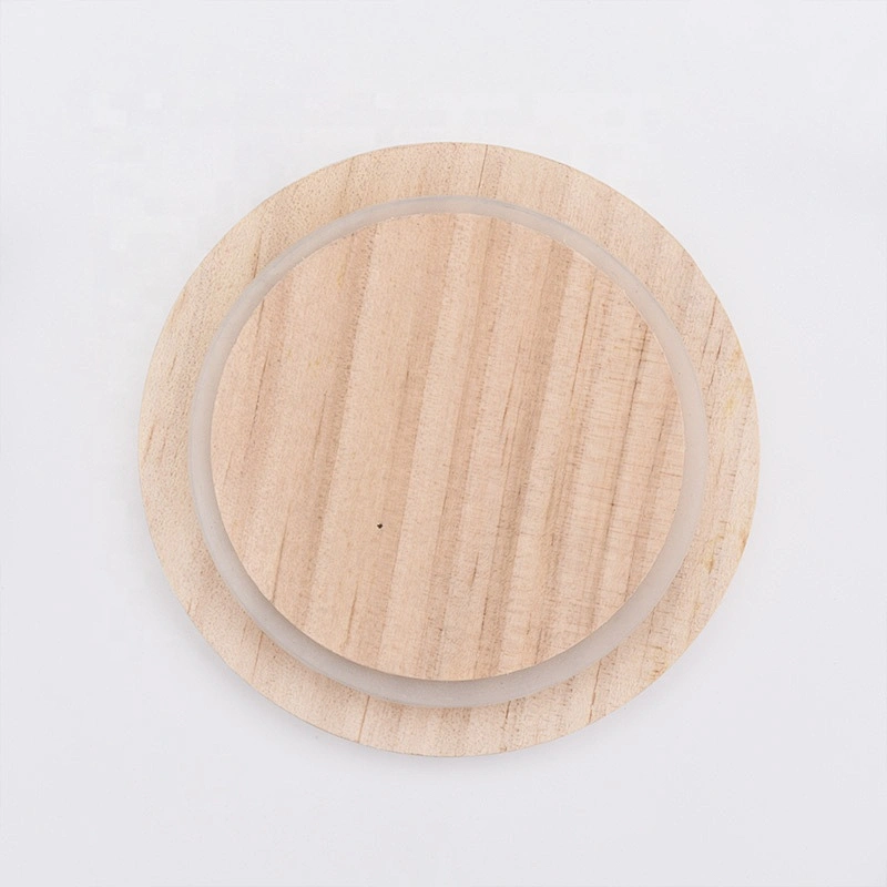 Custom wooden lid for candle holder wholesales