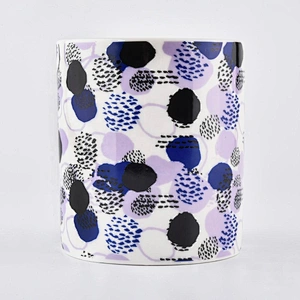 ceramic candle jars with 10oz candle filling