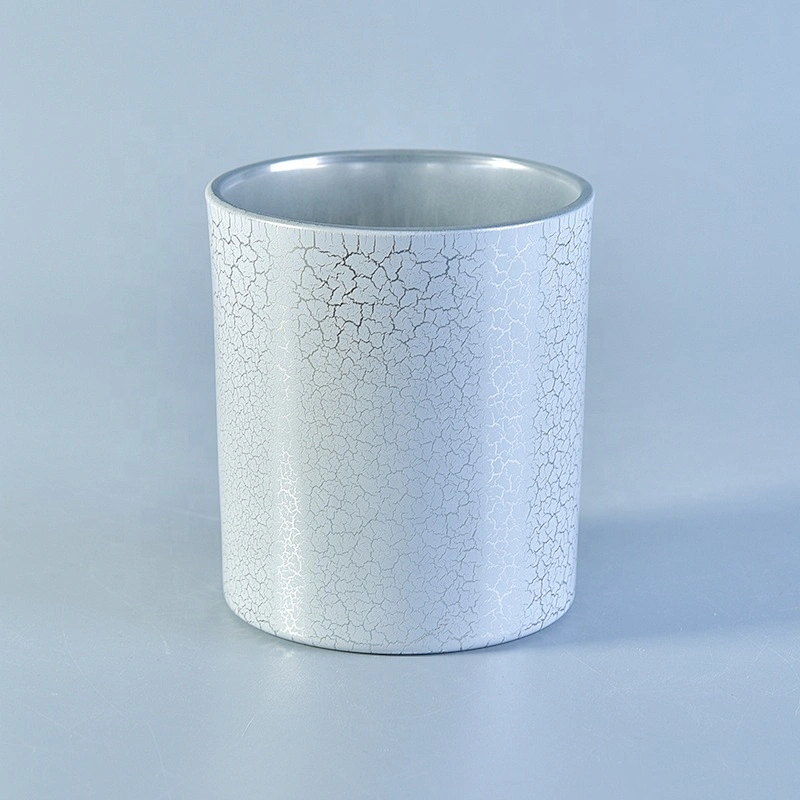 300ml Cylinder customized candle vessel glass candle holder home decor wholesales