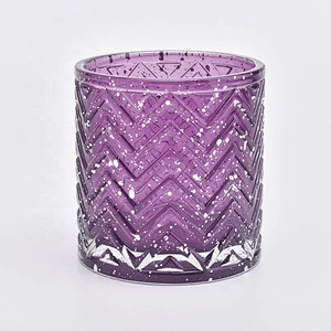 Custom Glass Candle Jars Votive Candle Holders  for Home Decor