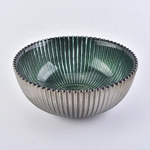 Glass candle holders bars and circles wholesales home decoration