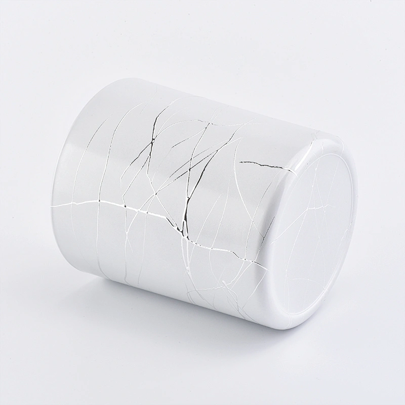 Cylinder glass candle holders for home decoration in bulk