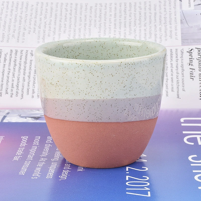 50ml Frosted ceramic candle holders wholesales