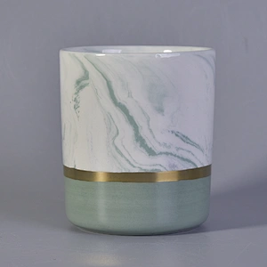 10oz 12oz luxury customized ceramic empty candle holders