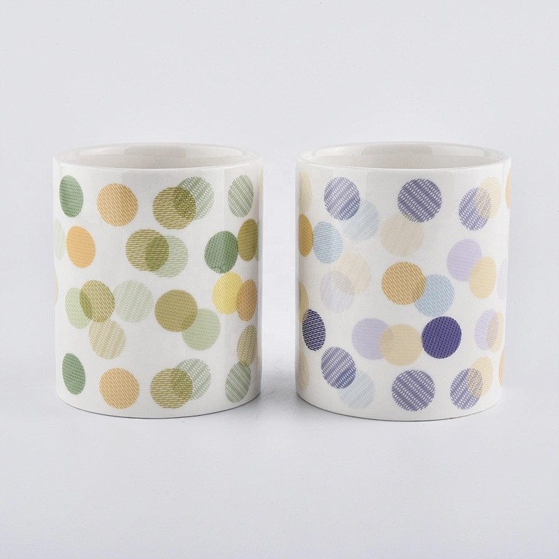 new arrival ceramic jar for candle making