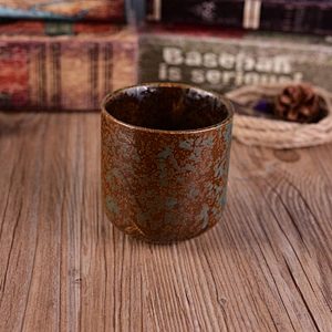 400ml Cylinder ceramic candle jar tealight candle cup wholesales