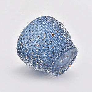 170ML Luxury Glass Candle Jar Holder with Lid