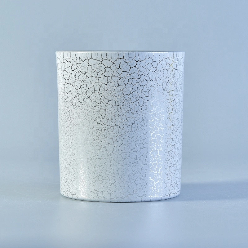300ml Cylinder customized candle vessel glass candle holder home decor wholesales