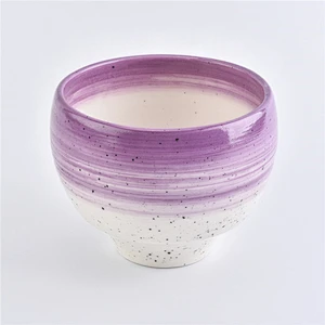 Sunny design ceramic candle jars  candle containers wedding decor