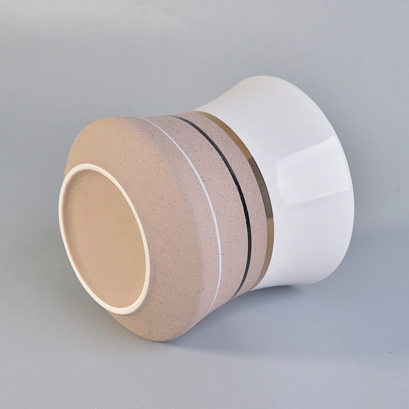 Sunny Custom decorative amber ceramic candle holder