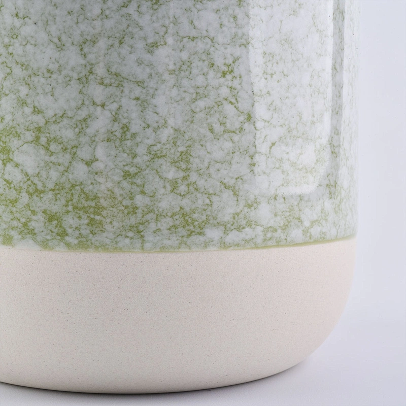 Wholesales Sunny design cylinder matte votive ceramic candle jars