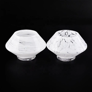 Clear soy wax Glass Candle container home Decor