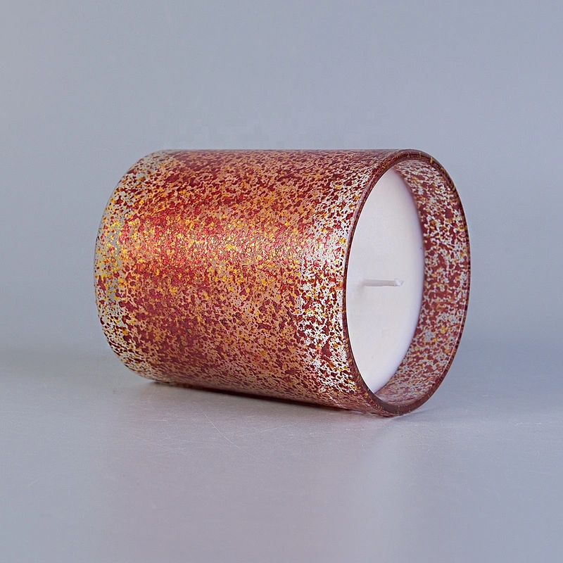 Hot sales Sunny design crystal cylinder vintage glass candle holder