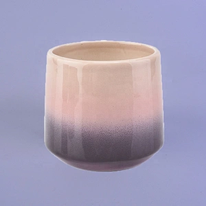 Elegant ceramic candle vessels votives candle holder home decor