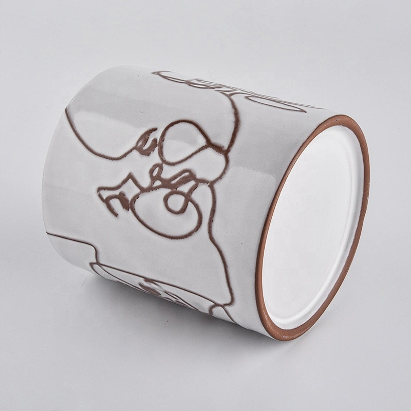 decorative ceramic candle holders for home fragrance