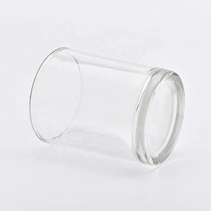 11oz Christmas Clear Glass Jars For Candle