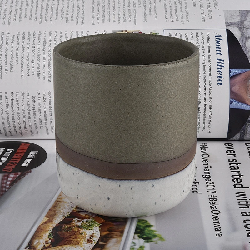 matte colorful glazed ceramic candle holders wholesale
