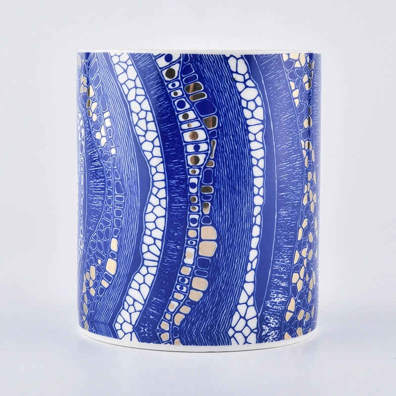 cylinder 8oz 10oz 12oz ceramic candle holder