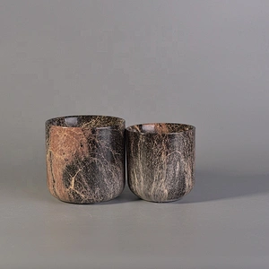 400ml Cylinder ceramic candle holders for home decor