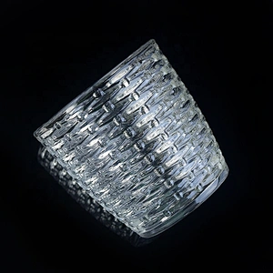 300ml Clear candle cup glass candle bottles home decoration