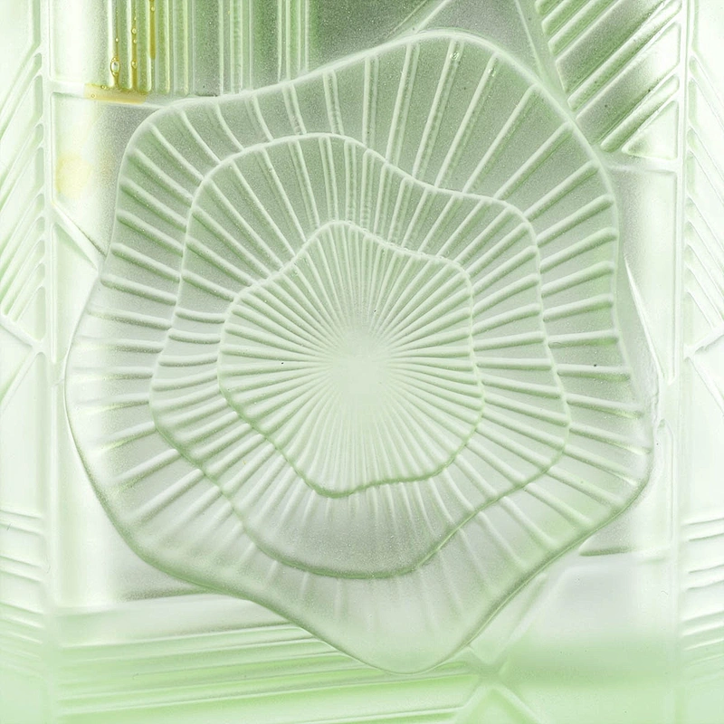 Sunny Wholesales custom green square Glass candle jar 10oz 12oz