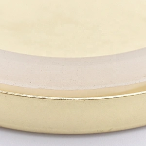 Eco-Friendly round metal cover for cups bottles wholesales